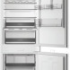 Whirlpool WHK2 5294 B6E inbouw koelkast-vriezer met beide deuren geopend, interieur zichtbaar