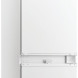 Whirlpool WHK2 5294 B6E inbouw koelkast-vriezer gesloten, profiel rechts
