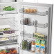 Whirlpool WHK2 5294 B6E vriezerdeur geopend met drie laden volledig zichtbaar