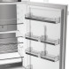Whirlpool WHK2 5323 B5E2 vrieskast deur detail lege flessen- en bakkenrekken