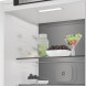 Whirlpool WHK2 5323 B5E2 koelkast interieur detail glazen plank met voedsel