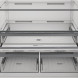 Whirlpool koelkast interieur met Dairy en Pro Fresh laden en Crisper-laden