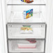 Whirlpool WHLF 1292 W5E vriezer middenladen met ingevroren groente en voeding