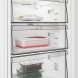 Whirlpool WHLF 1292 W5E vriezer bovenste gedeelte met twee laden en vrieslades