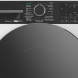 Whirlpool was/droogcombinatie bovenpaneel detail met draaiknop en digitale bediening
