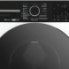 Whirlpool was/droogcombinatie bedieningspaneel detail met draaiknop en digitaal display bovenaanzicht
