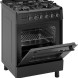 fornuis Wiggo WO-E639R(BB) - Gas