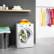 Het design van de Zanussi ZWF81463WH mag ook zeker benoemd worden bij deze wasmachine