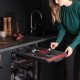 AEG FSE72507P smalle inbouw vaatwasser - 45 cm. breed