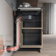 Atag HIDD08471EX inbouw inductie kookplaat met afzuiging