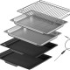 Atag CS8612D inbouw combi-stoomoven - blacksteel