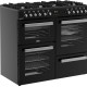 Belling COOKCENTRE 100 DF BLK fornuis