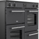 Belling FARMHOUSE 100Ei ANT – 100 cm breed fornuis met royale ovens