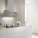 Berbel BKH 110 EG-2 wand afzuigkap - zilver metallic
