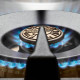 Dit Bertazzoni gasfornuis beschikt over een wokbrander met hoog vermogen.