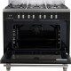 De MFBG901ZW/2 heeft een multifunctionele oven voorzien van telescopische geleiders