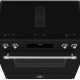 Elementi di Cucina IC9034-ZW-S inductie fornuis met afzuiging - zwart - klassiek