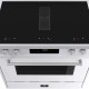 Inductie kookplaat met 4 zones, bridgefunctie en powerboost op Elementi IM9034 fornuis