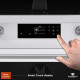 Touch bediening en draaiknoppen voor nauwkeurige inductieregeling Elementi fornuis