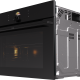 Etna CM954ZG inbouw oven met magnetron - zwart glas