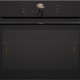 Etna CM954ZG inbouw oven met magnetron - zwart glas