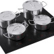 Etna KIF572ZT inbouw inductie kookplaat - 70 cm - flex