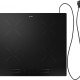 Etna KIV364ZWA vrijstaande inductie kookplaat - 230 Volt - 1 fase - blacksteel