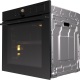 Etna OFS956ZG inbouw combi-stoomoven - zwart