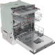 Etna VW342CP inbouw vaatwasser met 42 dB en ConnectLife