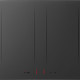 Etna KIF672DS inbouw inductie kookplaat - mat-zwart - 70 cm breed