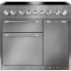 Falcon Mercury 1000 inductie fornuis in zwart, mat-zwart of rvs