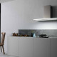 Falmec LUMEN90W3 wand afzuigkap - roestvrijstaal - 90 cm breed