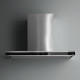 Falmec LUMIN90W3BL wand afzuigkap - zwart/rvs - 90 cm breed