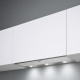 Falmec MOVE120W vlakscherm afzuigkap - wit glas - 120 cm breed