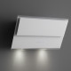 Falmec VERSO55W wand afzuigkap - wit glas - 55 cm breed