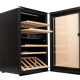Frilec BERLINWSP2-41-GTE-031 inbouw wijnkoelkast met push-to-open - nis 88 cm.