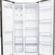 Frilec BONNSBS-666-HCF-040EDI side-by-side koelkast - zwart