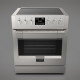 Fulgor Milano FSRC 3004 P MI ED 2F X fornuis inductie - 76,2 cm. breed