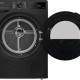 Hisense DH3V800UB/BLX warmtepomp droger - zwart