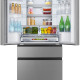 Hisense RF540N4SBI2 rvs-look side-by-side koelkast