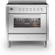 Ilve LBI09WMP/SS fornuis inductie rvs - 90 cm. breed