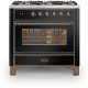 Ilve M096DNE3/BK fornuis