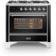 Ilve M096DNE3/BK fornuis