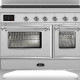 Ilve MDI106NE3/SS inductie fornuis - 100 cm breed - roestvrijstaal