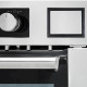 Ilve 645SLHSW/I inbouw combi-stoomoven met magnetron - rvs
