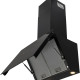 Inventum AKD6005ZWA schuine wand afzuigkap - 60 cm - zwart