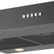 Inventum AKO6015ZWA zwarte onderbouw afzuigkap