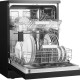 Inventum VVW6036AB vrijstaande vaatwasser - zwart - 44 dB