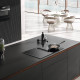 Miele KMDA7473FR-A inductie kookplaat met afzuiging