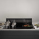Novy 42110 inductie kookplaat met afzuiging inbouw